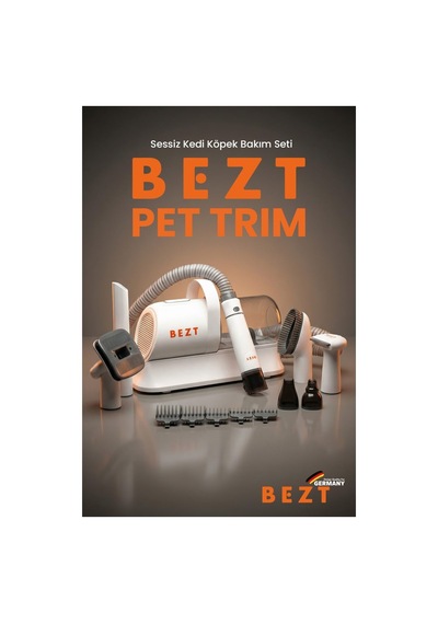 Pet Trim Sessiz Kedi Köpek Bakım Seti Bzt-pet07