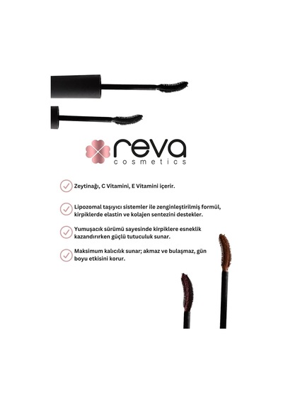 Uzatan Hibrit Maskara - Hybrid Length & Curl Mascara Extra Black - No: 320 - Vegan Temiz Içerik Çok Renkli
