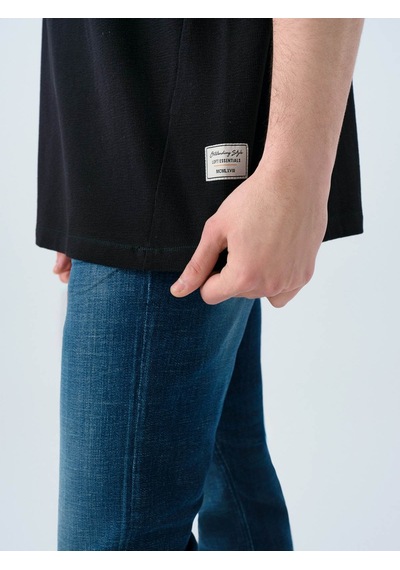 Loft Siyah Erkek T-shirt Lf2033392 Siyah