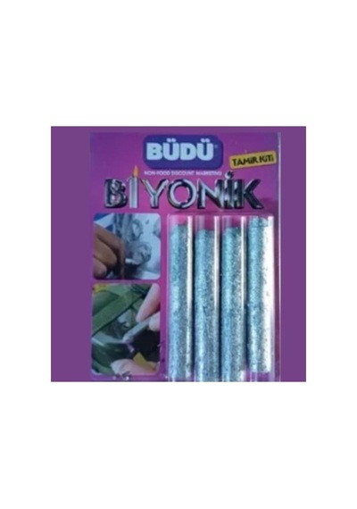 Büdü Güçlü Takviyeli Silikon Tamir Kiti 4 Tek Epoksiler Renksiz Tr