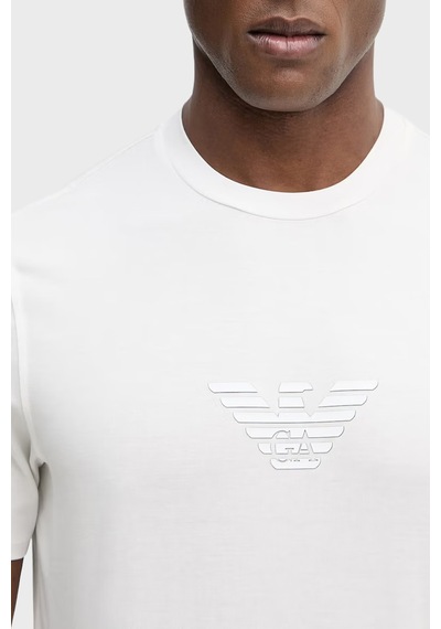 Emporio Armani Erkek T Shirt Em004583 Af13669 M0306 Beyaz Beyaz
