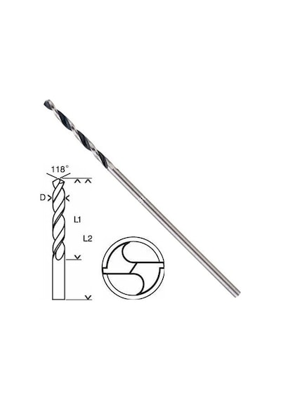 Bosch Hss Pointteq Matkap Uç Metal 1x12x34mm