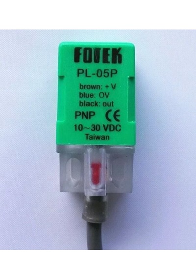 Pl-05p Fotek 17x17x35mm 10-30vdc Besleme Pnp No 5mm Algılama 2mt Kablolu Kübik Endüktif Sensör