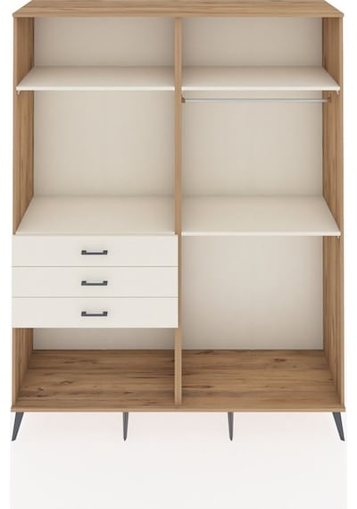 Hyperion Gardrop 4 Raflı 3 Çekmeceli 2 Askılı 176x44x221 Çam-aytaşı Aytaşı Hyperion Gardrop 4 Raflı 3 Çekmeceli 2 Askılı 176x44x221 Çam-aytaşı Aytaşı