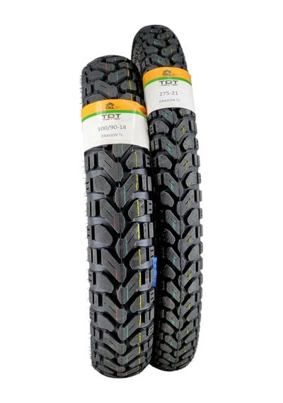 100/90-18 Ve 275-21 Tl Tubeless - Dubleks Lastik Takımı