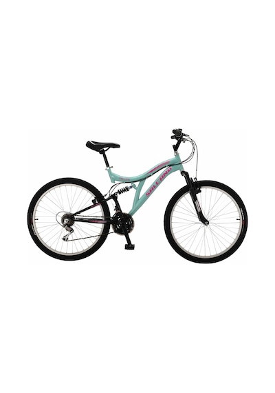 Salcano Helen 24 Jant V-fren Mint Yeşili Pembe Dağ Bisikleti 14 Kadro Çok Renkli