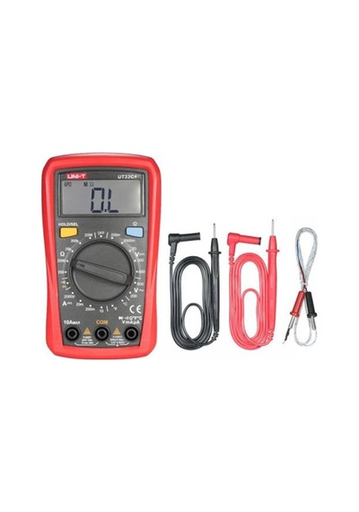 Uni-T UT-33C + 600 V Dijital Multimetre Ölçü Aleti