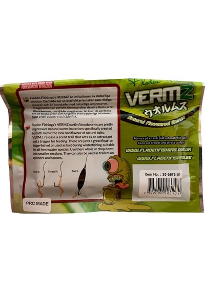 Vermz Solucan 12cm Lrf Silikon Yem 12'li Paket