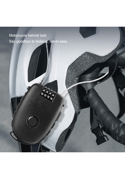 Motosiklet Kask Bavul Kablo Kilidi Kombinasyon Kilidi Kilit Kask Kilidi Kask 1 Adet