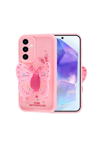 Galaxy Uyumlu A35 Kılıf Kamera Korumalı Figür Tasarımlı Kapya Kapak