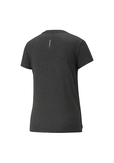 Puma Run Favorıte Heather Ss T Siyah Kadın Kısa Kol T Shirt Siyah