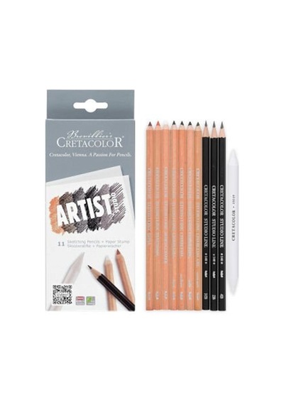 Cretacolor Artist Studio Sketching Temel Çizim Seti 11 Parça 46511