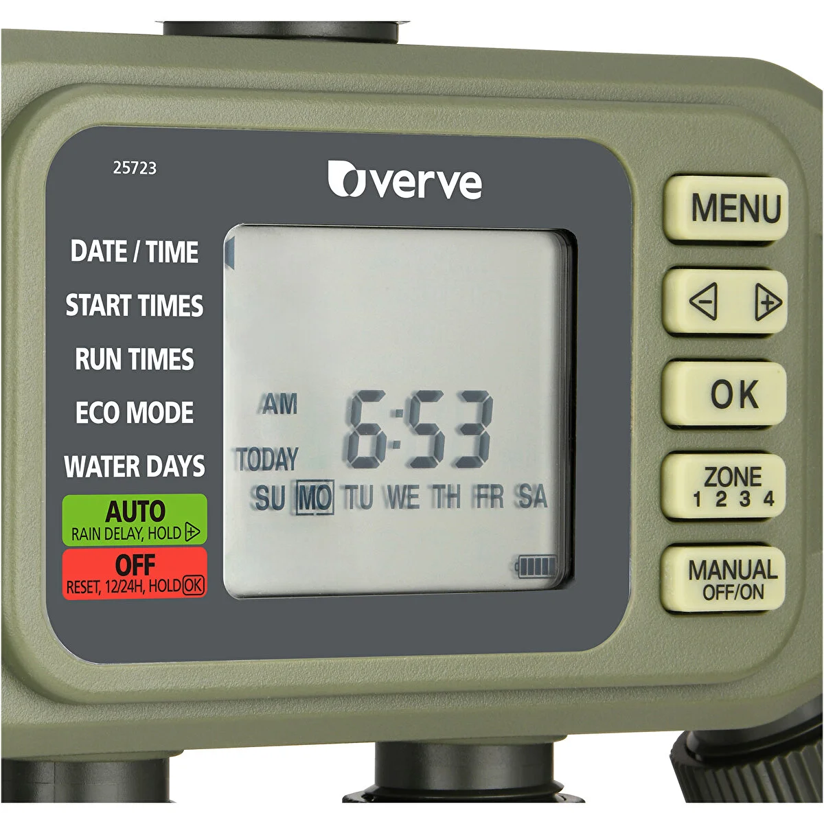 4 Çıkışlı Dijital Bahçe Sulama Zamanlayıcısı Lcd Ekranlı Otomatik Sulama Programlayıcı Timer