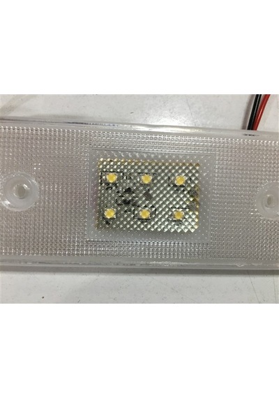 Replax Ledli Kasa Dorse Lambasi 6 Led Beyaz 12 V Biraketli Sallamali.