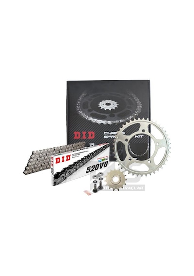 Did-jt 2012-2014 Honda Nc 700 Dc Integra Uyumlu Zincir Dişli Set Oring Zincir Çelik Renk