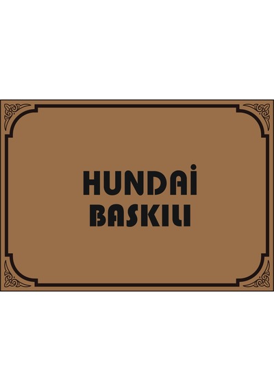 Cihan Oto Paspas Kağıdı 50x35 Yatay Hyundaı Baskılı 135 Gram 50