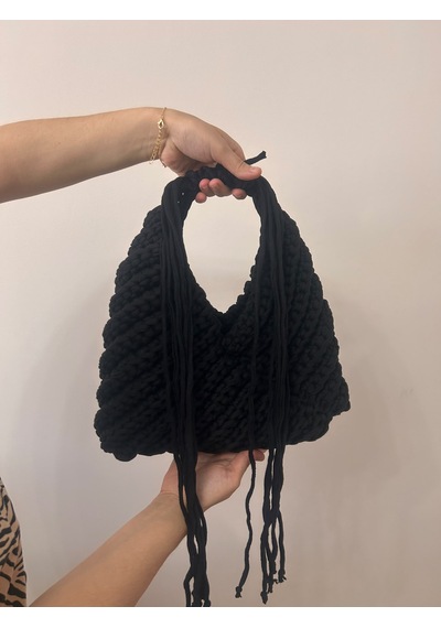 Penye Çanta 3-in 1 Çanta siyah