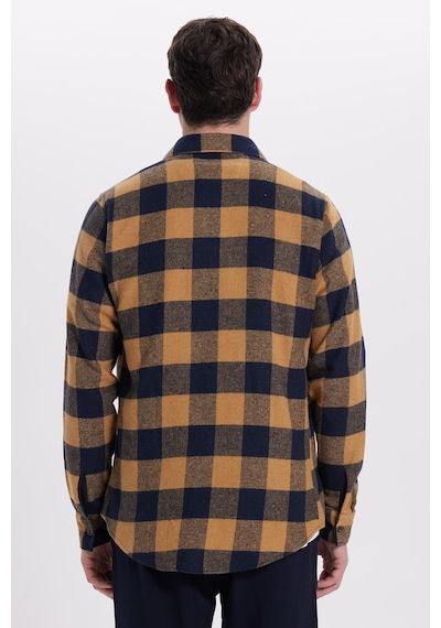 Tudors Erkek Slim Fit Dar Kesim Uzun Kollu Kapaklı Çift Cepli Kareli Kışlık Oduncu Gömlek-41630 Çok Renkli Tudors Erkek Slim Fit Dar Kesim Uzun Kollu Kapaklı Çift Cepli Kareli Kışlık Oduncu Gömlek-41630 Çok Renkli