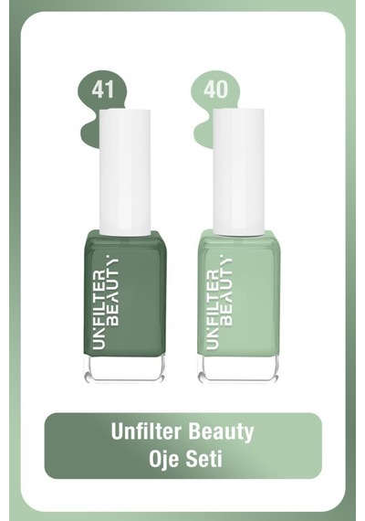Unfilter Beauty No: 40 + No:41 Oje Seti