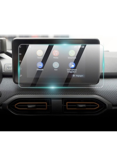 Dacia 2023-2024 Sandero Stepway 8 Inch Navigation İçin 9h Nano Ipg Proactive Ekran Koruyucu