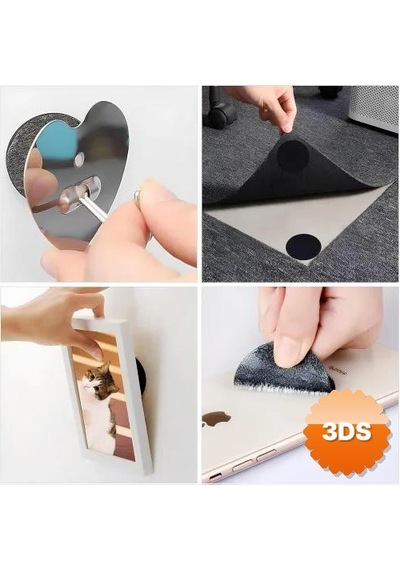 100 Lü Mega Paket Halı Kaydırmaz Ped
