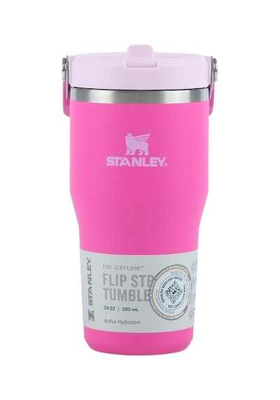 The Iceflow Flip Straw Pembe Termos 0,59 Lt Violet Blossom 1200185007088 Pembe