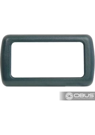 Obus Karavan Anahtar -priz Çerçevesi Cbe Mac2nl 2 Soft Kare Çiftli Çerçeve