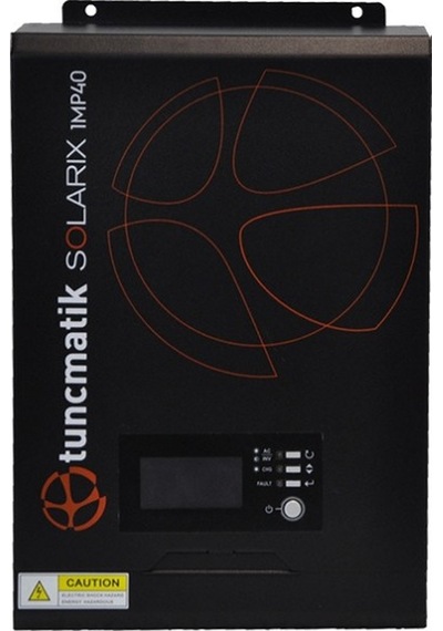 Tunçmatik 1 Kw 40 A Amper Mppt 1000 W Watt Akıllı Inverter 220 Volt Çevirici Invertör Tek Ebat