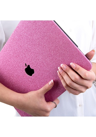 Apple Uyumlu MacBook Kılıf Kapak Simli Kılıf Mac Pro 13inç M1-m2, G1505 Type-c'li Model 2016/2022 Yılı İle Açık Pembe