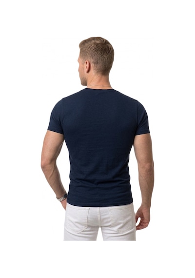 Deepsea Lacivert V Yaka Slim Fit Erkek Tişört 1801165 Lacivert Deepsea Lacivert V Yaka Slim Fit Erkek Tişört 1801165 Lacivert