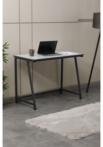 Sehpol Çalışma Masası 100x50 Cm Antrasit Gri