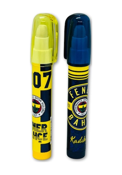 Fenerbahçe Lisanslı 8 Parça Kırtasiye Seti Fenerbahçeli Kalem, Fb Taraftar Okul Ve Öğrenci Seti - Bgafbset001