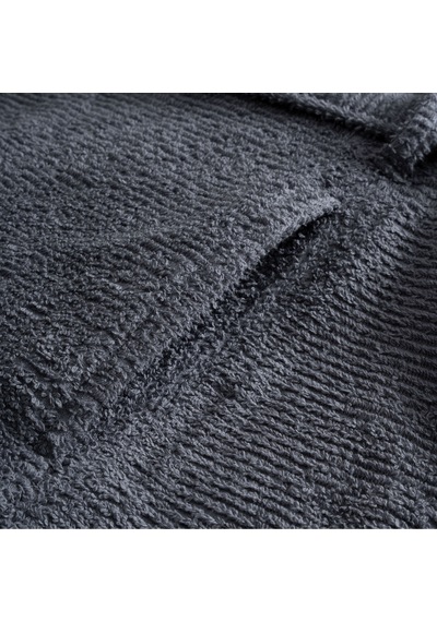 Tria Aile Bornoz Seti 10 Parça %100 Pamuk Jakarlı Krem-lacivert Renkli