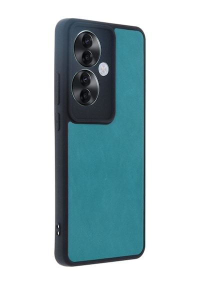 Oppo Reno 11f Uyumlu Kılıf Aras Deri Kapak - Açık Yeşil