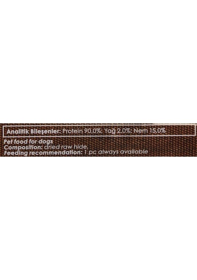 Mordimi Press Köpekler İçin Kemik, 16.51 Cm, 1 Adet, Naturel