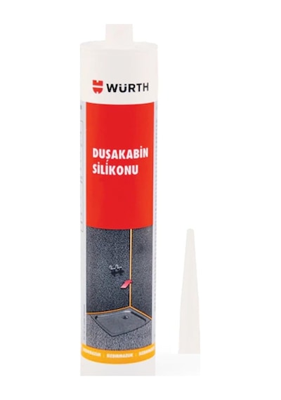 Würth Duşakabin Silikonu 310 Ml ( Beyaz - Şeffaf )