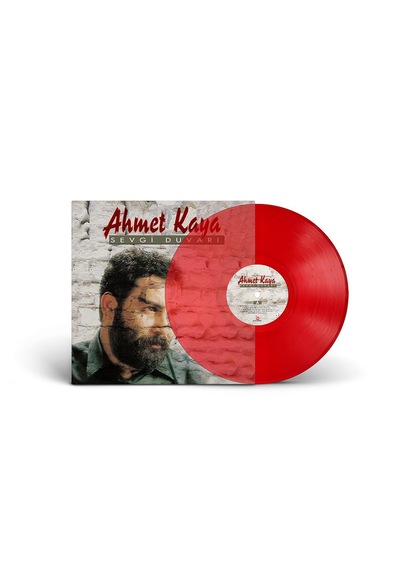 Ahmet Kaya - Sevgi Duvarı Transparan Kırmızı Plak