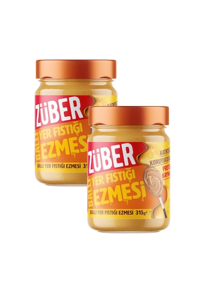 Züber Ballı Yer Fıstığı Ezmesi 2 x 315 G