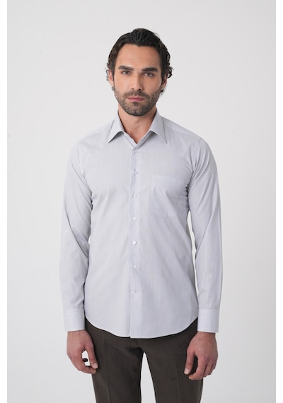 Bisse Regular Fit Tek Cepli Pamuk Siyah Erkek Gömlek Gmkls092230022 D99 Siyah