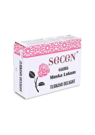 Gül Aromalı Muska Lokum 900 Gr.