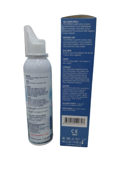 Teo-droga Bebek Başlangıç Seti Nazal Aspiratör+yedek Uç + Okyanus Suyu+Serum Fizyolojik