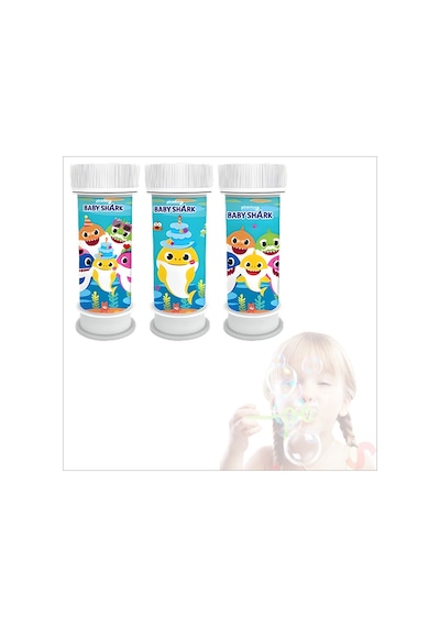 Baby Shark Köpük Baloncuk - 3 Adet