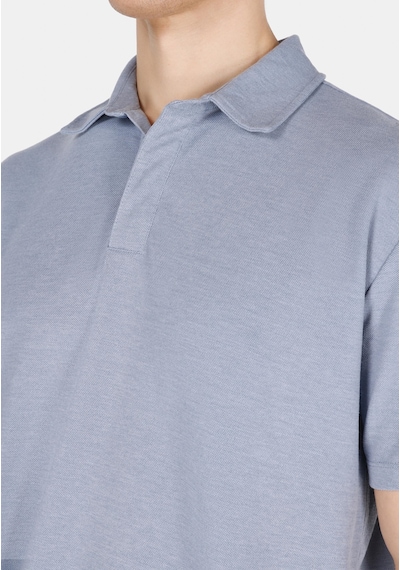 Colin's Colins Comfort Fit Polo Yaka Düz Erkek Mavi Kısa Kol Tişört Cl1073959 Cl1073959 Q1.v2 Blm Mavi
