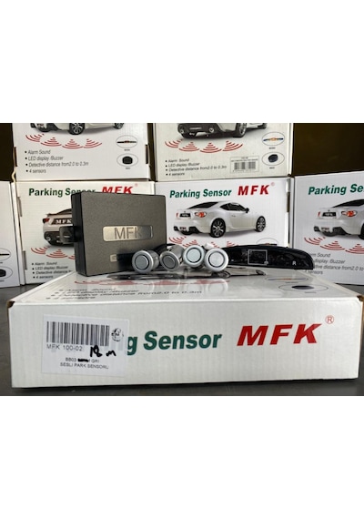 Mfk Universal Park Sensörü Dijital Görüntü Ve Sesli Gri 18 Mm