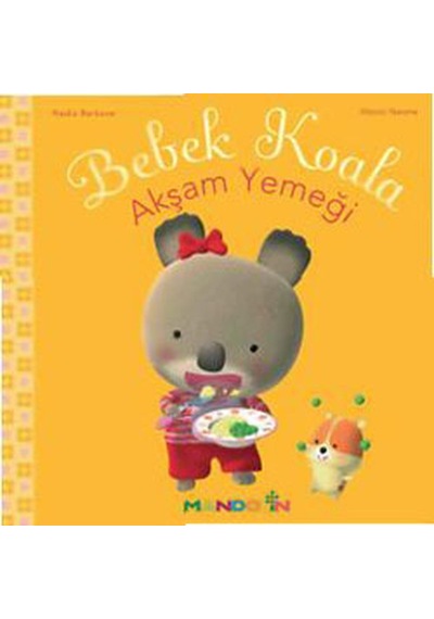 Bebek Koala Akşam Yemeği Karton Kapak / Nadia Berkane