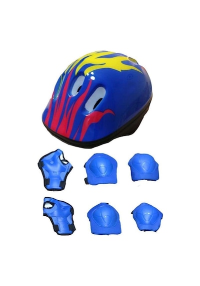 Birlik Toys Paten Koruyucu Set Kask Dizlik Dirseklik Koruyucu