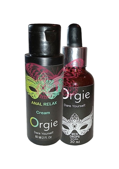 L.orgie 60 Ml Kadın Erkek Arka Reıaxcream + Erkeklere Özel Cinseldamla 30 Ml
