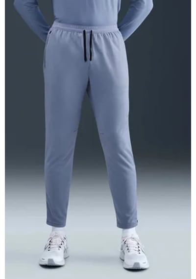 Nike Dri Fit Knit Running Trousers Pant.erkek Antreman Koşu Eşofman Altı Mavi