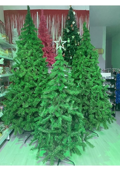 Yılbaşı Çam Ağacı 180 Cm 580 Dal Taşıma Çantası Hediyeli