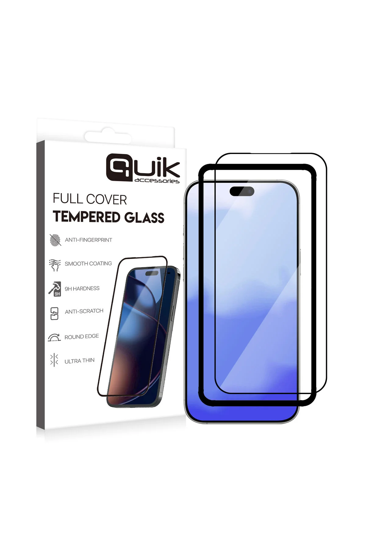 Accessories Apple Uyumlu iPhone 17 Pro Temperli Cam Ekran Koruyucu Tam Kaplama
